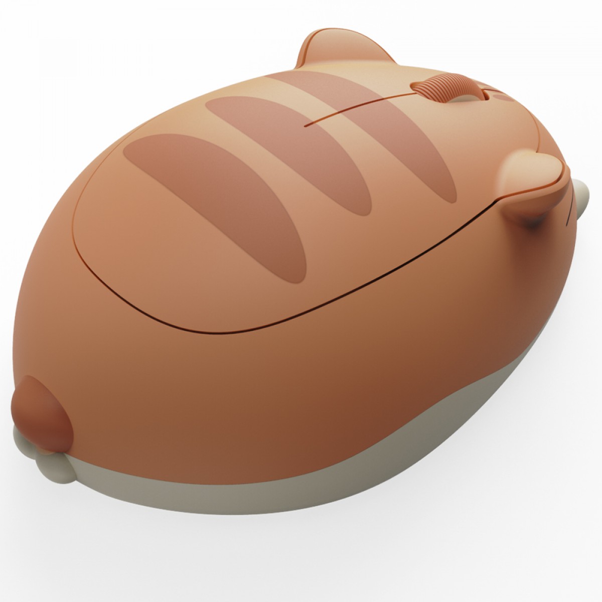 Mouse Temático Akko Orange Kate, Wireless/Bluetooth, 1600 DPI, Laranja