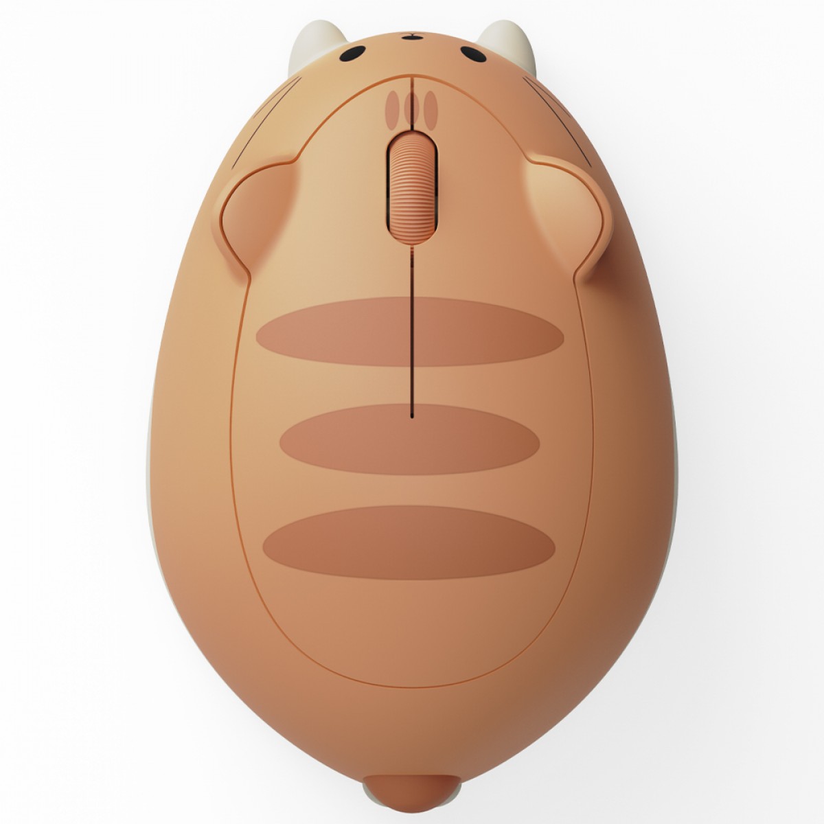 Mouse Temático Akko Orange Kate, Wireless/Bluetooth, 1600 DPI, Laranja