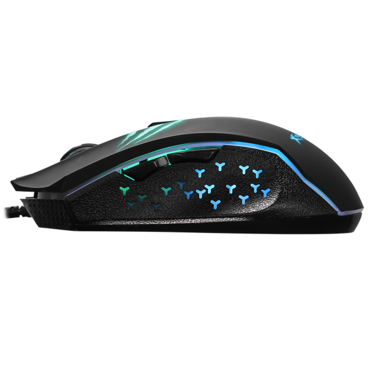 Mouse Xtrike-ME Gamer GM-203, 6 Botões 2400 DPI, LED 7 Cores