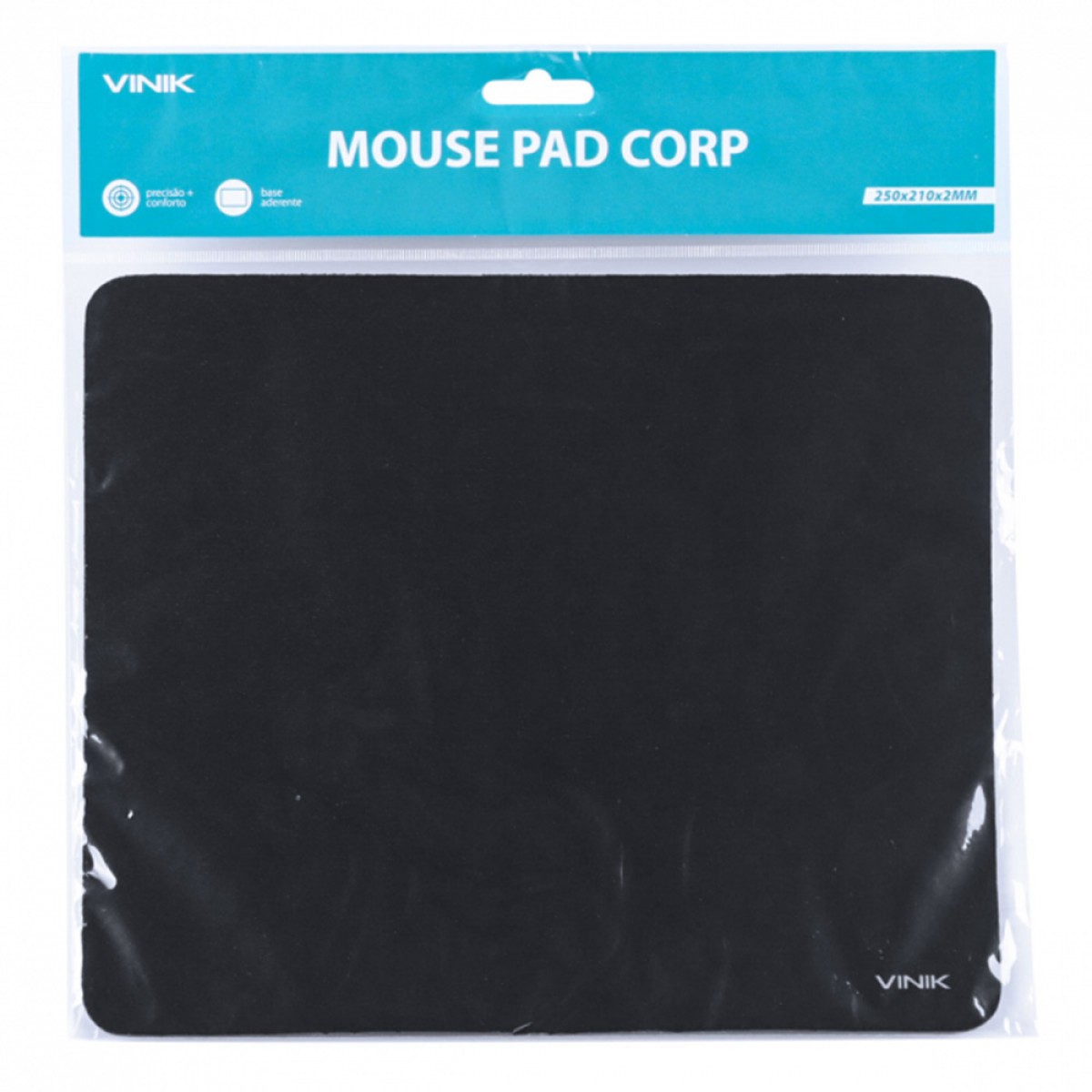 Mousepad Corp, Preto, 250x210x2mm, 111371
