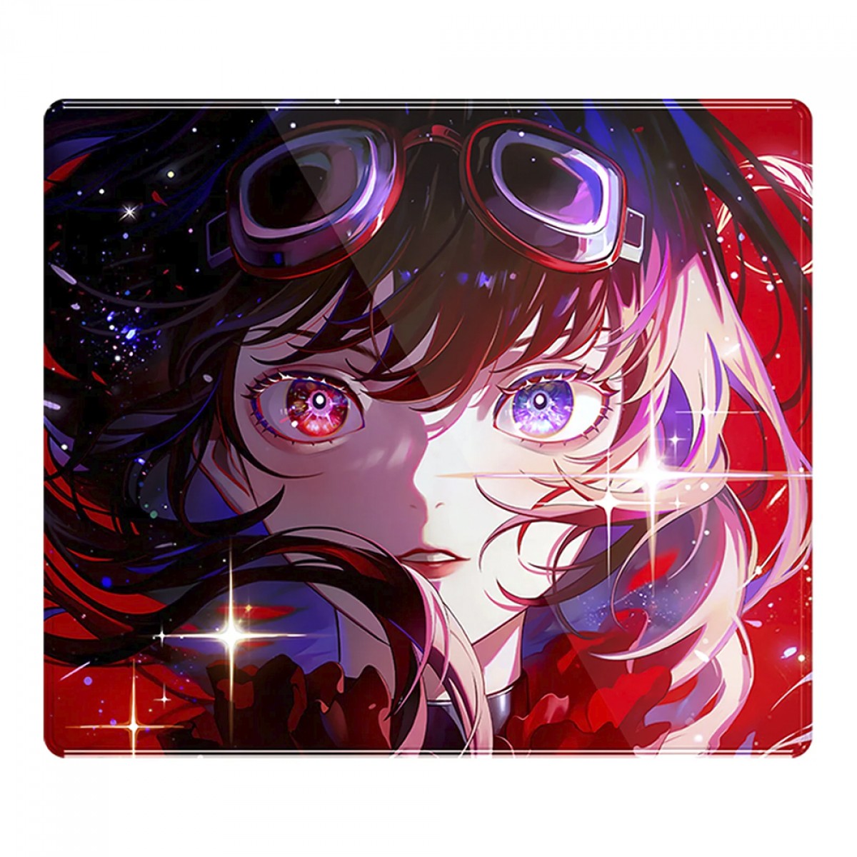 Mousepad de Vidro Temperado ATK Crimson Edição Limitada, 490x420mm