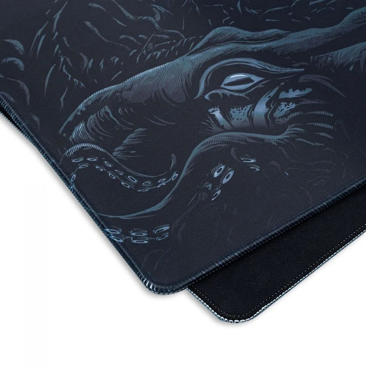 Mousepad Gamer Dazz Hybrid Deskmat Dark Octopus, Extra Grande, Speed/Control, 400x900x5mm, Black, 62000142