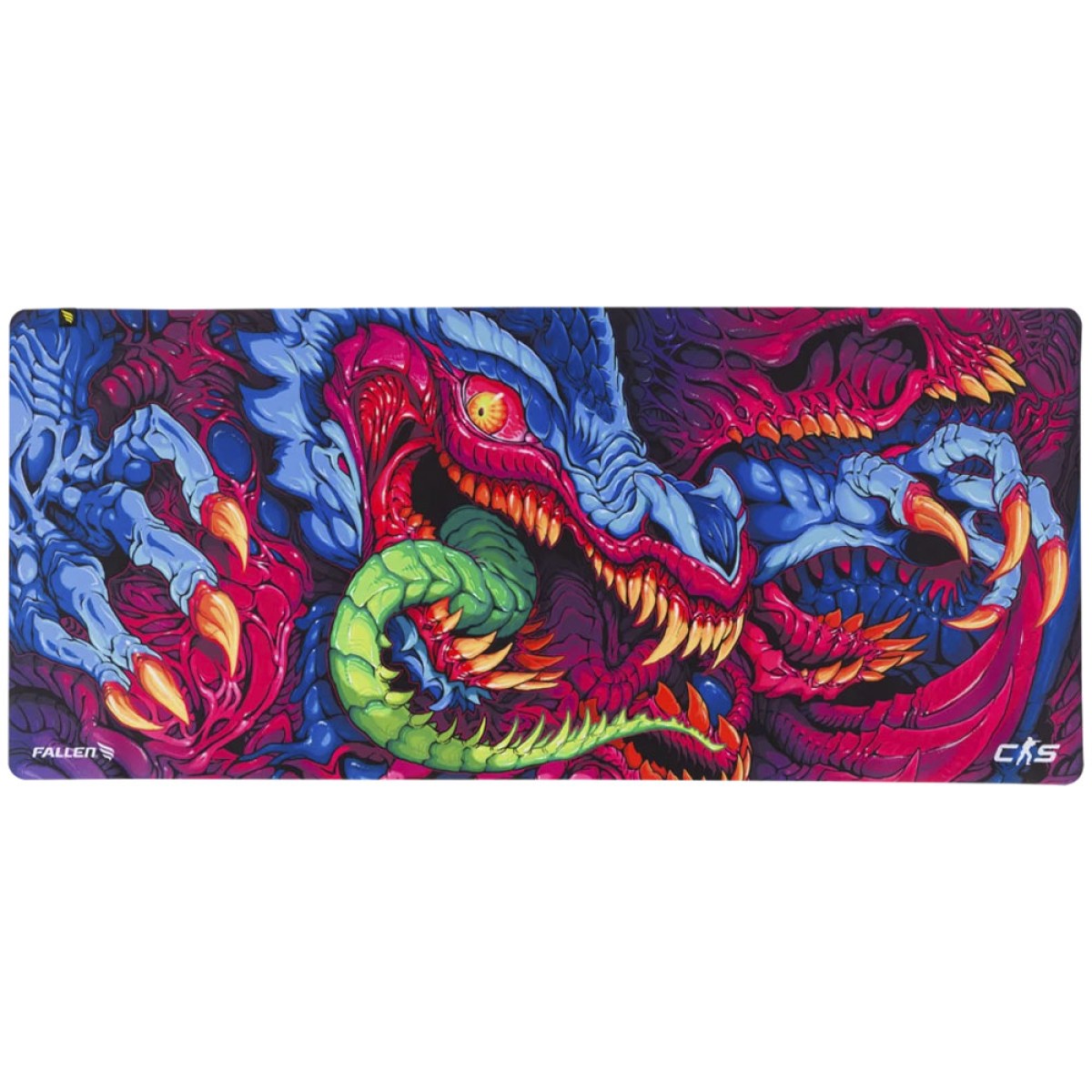 Mousepad Gamer Fallen CS Hyper Beast ECO, Speed++, Estendido (90x40cm), MP01452