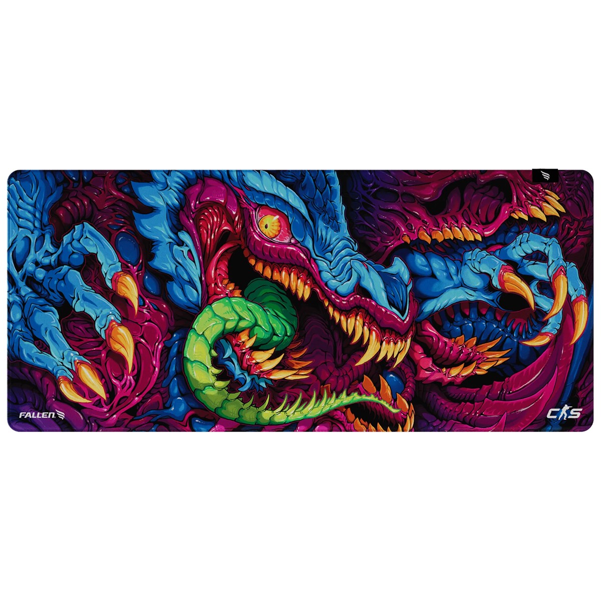 Mousepad Gamer Fallen CS Hyper Beast, Speed+, Estendido (90x40cm), MP01502
