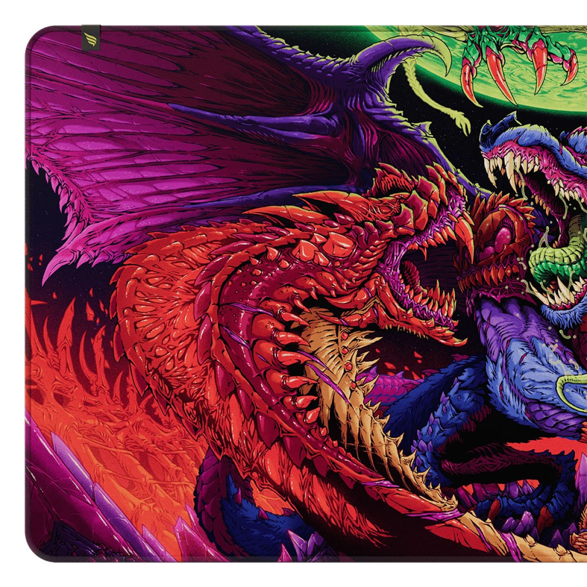 Mousepad Gamer Fallen CS Hyper Beast V2, Speed++, Estendido (90x40cm), MP03752