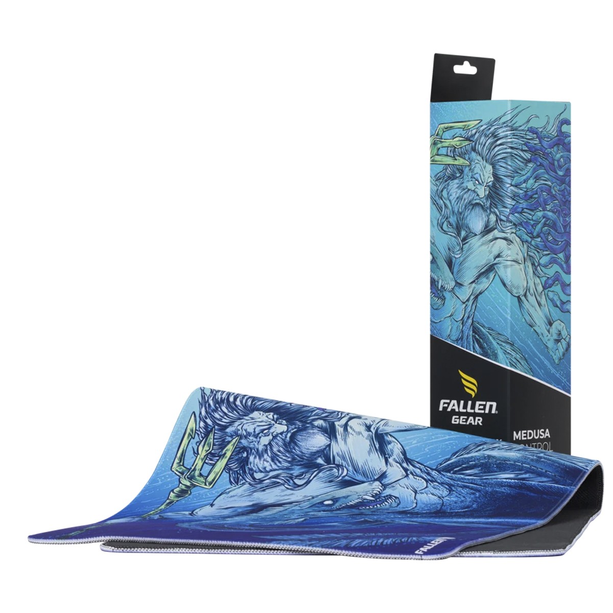 Mousepad Gamer Fallen CS Medusa, Control, Estendido (90x40cm), MP00706
