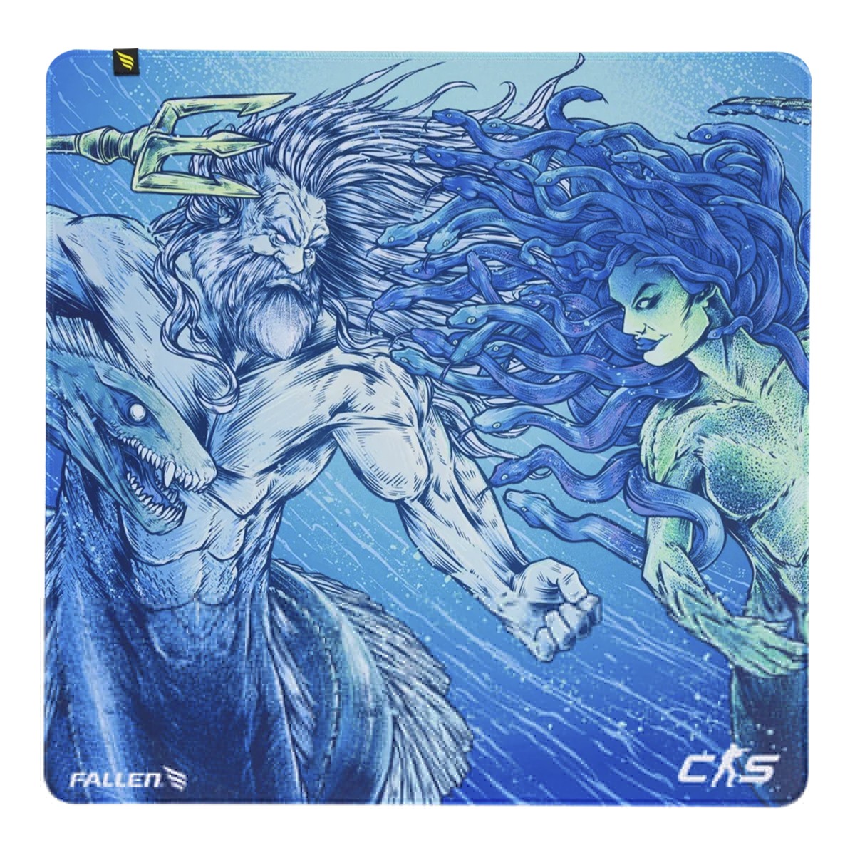Mousepad Gamer Fallen CS Medusa, Speed++, Grande (45x45cm), MP00703