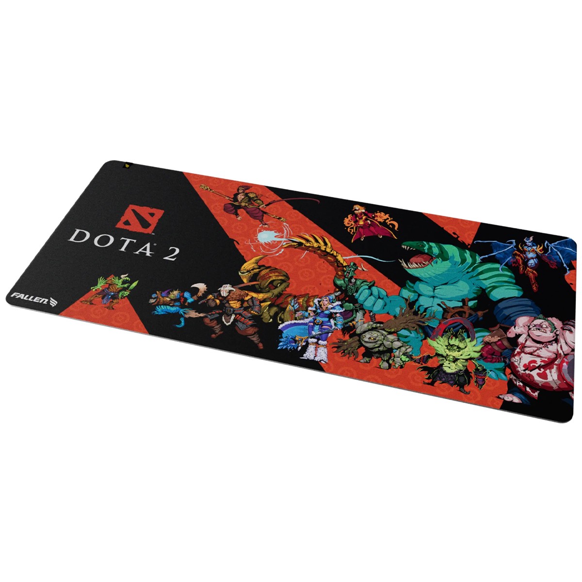 Mousepad Gamer Fallen Eco DOTA2 Heroes, Speed++, Estendido (90x40cm), MP03451