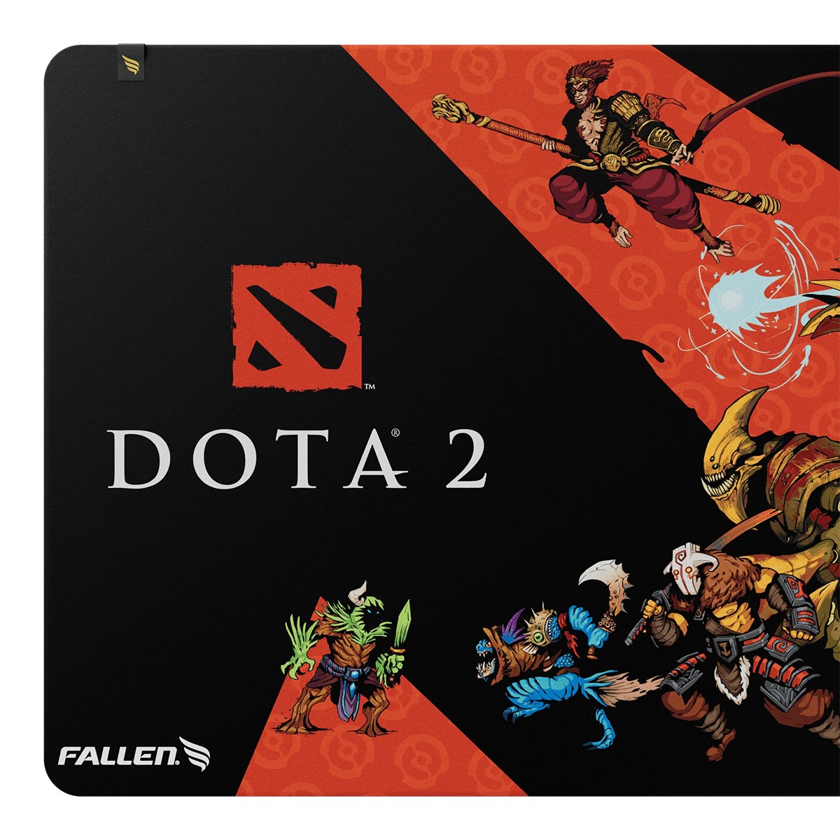 Mousepad Gamer Fallen Eco DOTA2 Heroes, Speed++, Estendido (90x40cm), MP03451