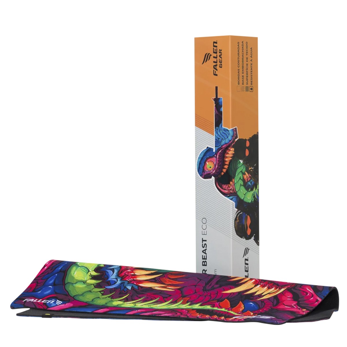 Mousepad Gamer Fallen Eco Hyper Beast, Speed++, Grande (45x40cm), MP01451