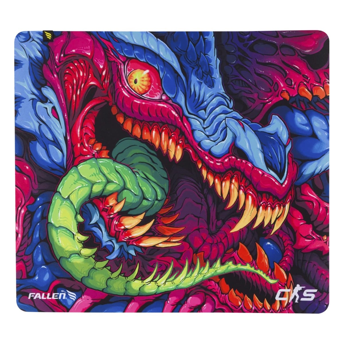 Mousepad Gamer Fallen Eco Hyper Beast, Speed++, Grande (45x40cm), MP01451