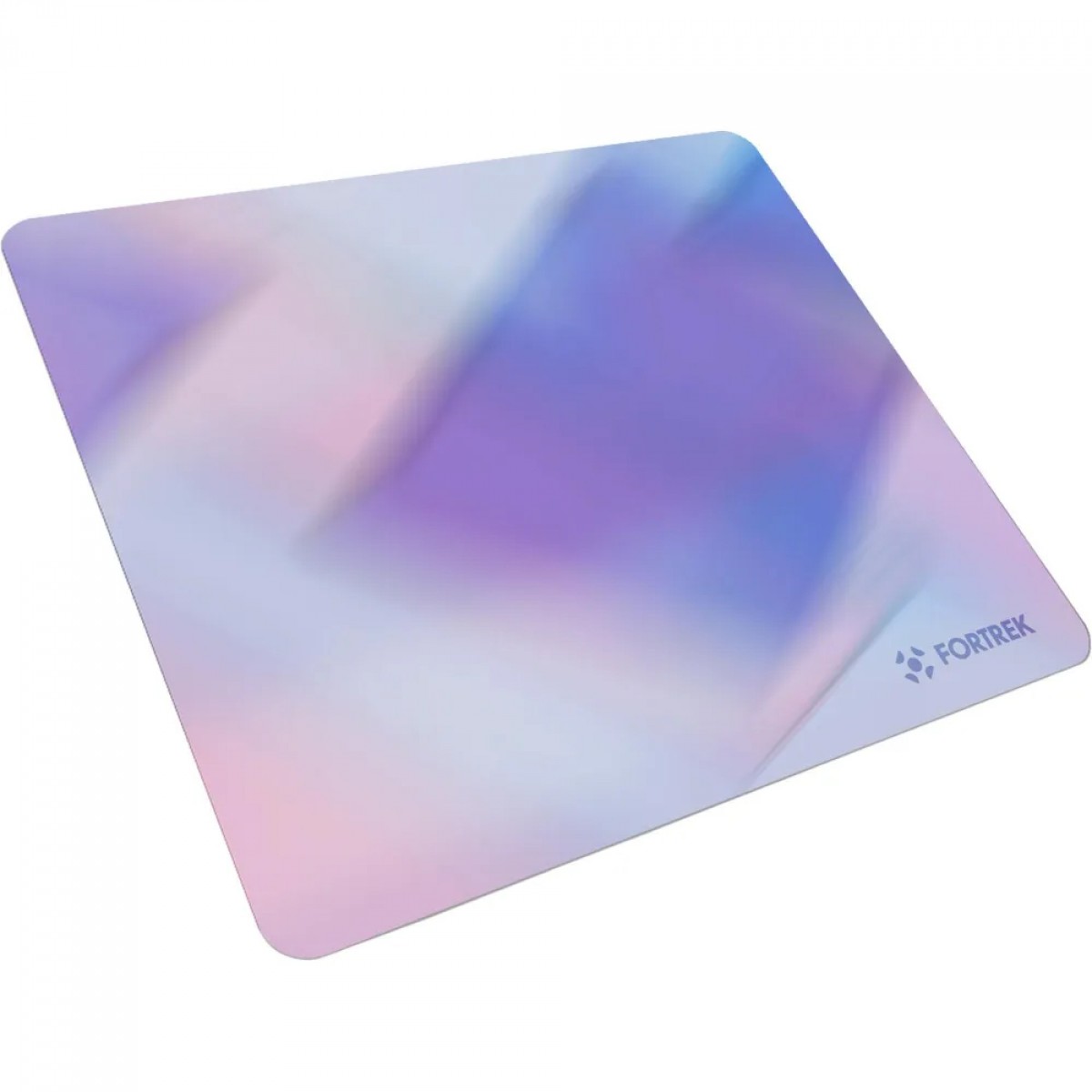 Mousepad Gamer Fortrek Quickglass Pro, Com Infusão de Vidro, 490x420mm, Branco
