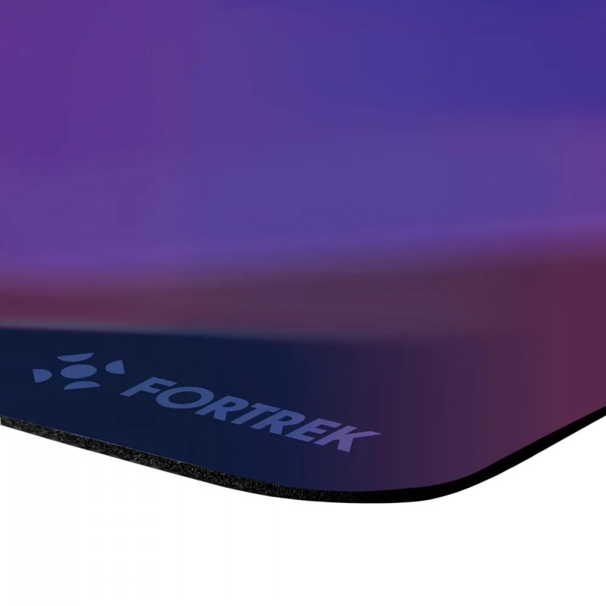Mousepad Gamer Fortrek Quickglass Pro, Com Infusão de Vidro, 490x420mm, Preto