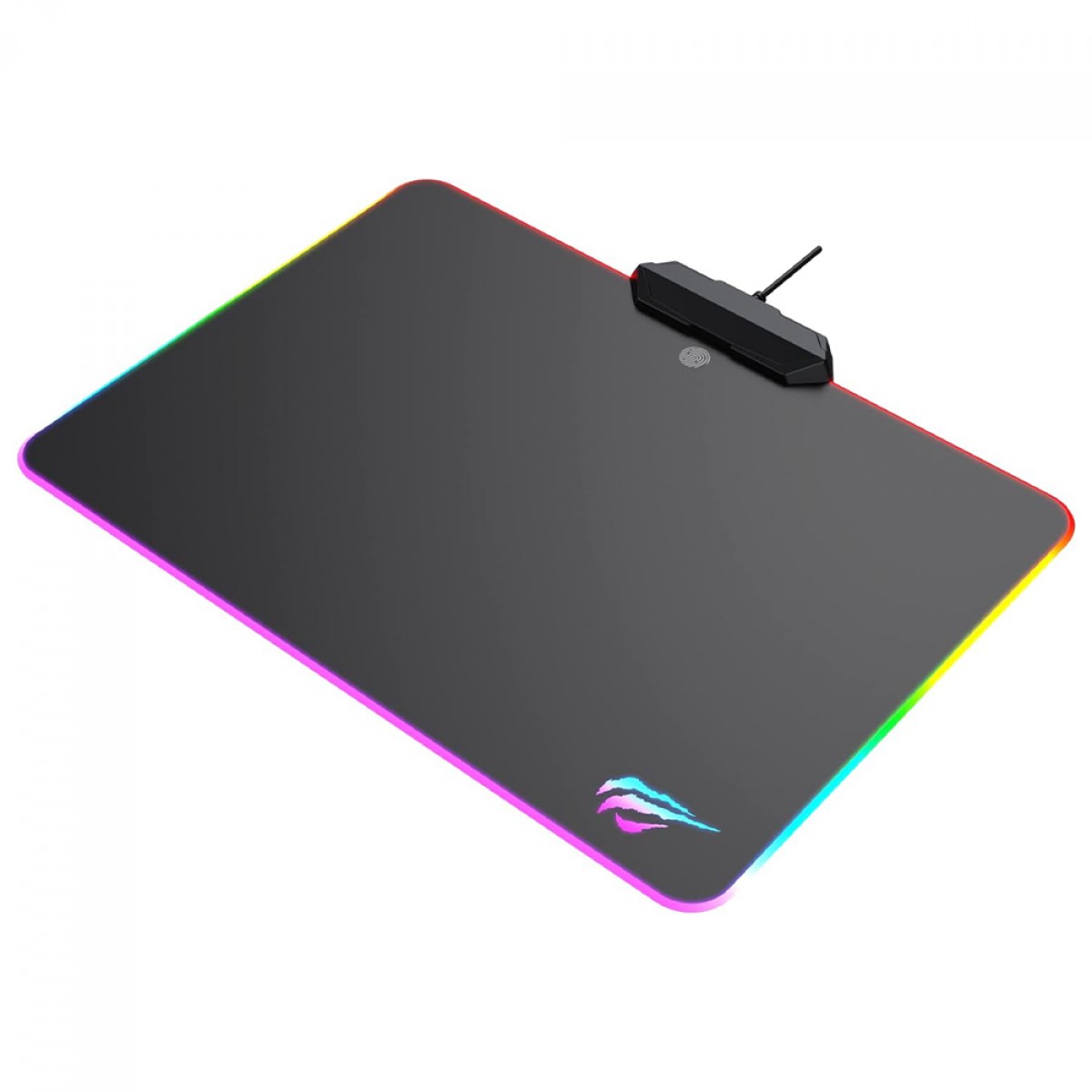 Mousepad Gamer Havit MP909, RGB, 350x267mm, Preto