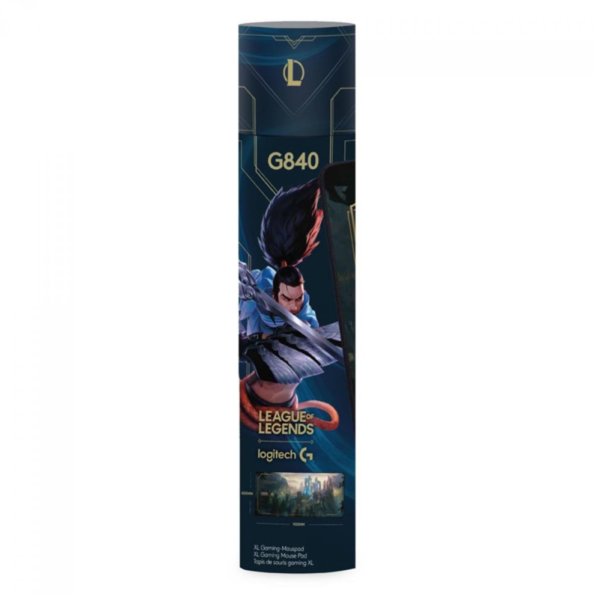 Mousepad Gamer Logitech G840 League Of Legends Edition, Extra Grande, 900x400x3mm, 943-000543