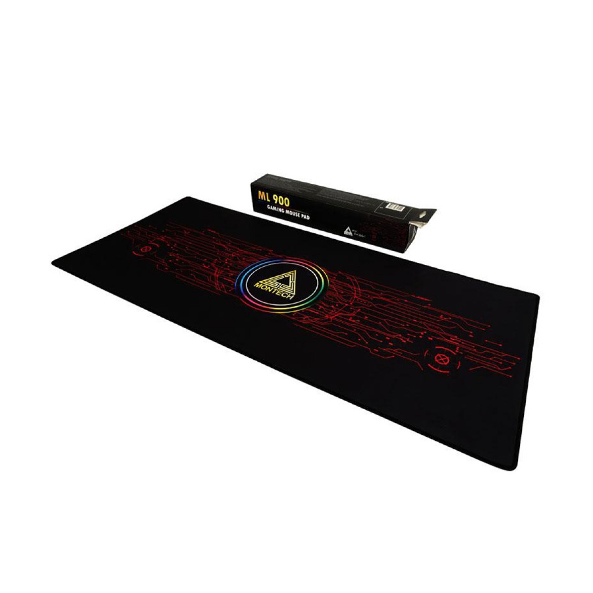 Mousepad Gamer Montech ML 900, Estendido (900x400mm), Black