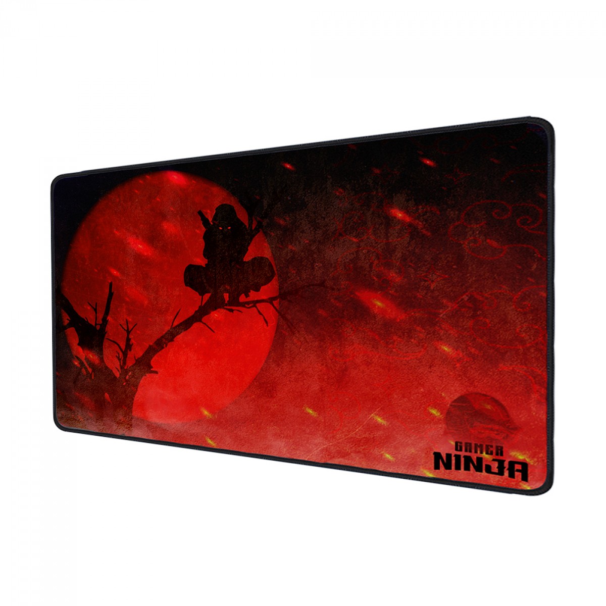 Mousepad Gamer Ninja, Control, Médio 400x300mm, Red, MPGN-RED-M