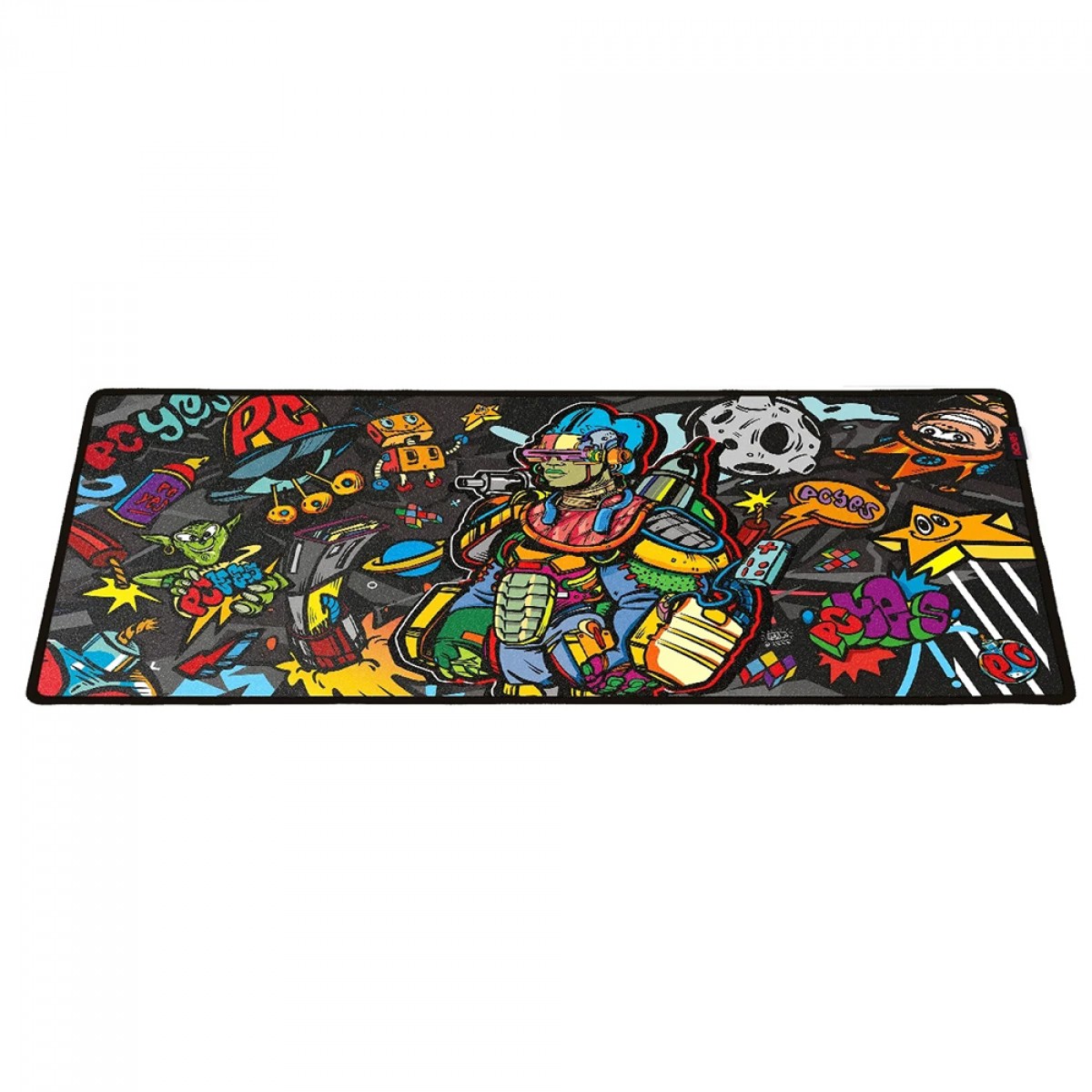 Mousepad Gamer PCYes Apollo Extended, Extra Grande, 900x420mm, APL90X42