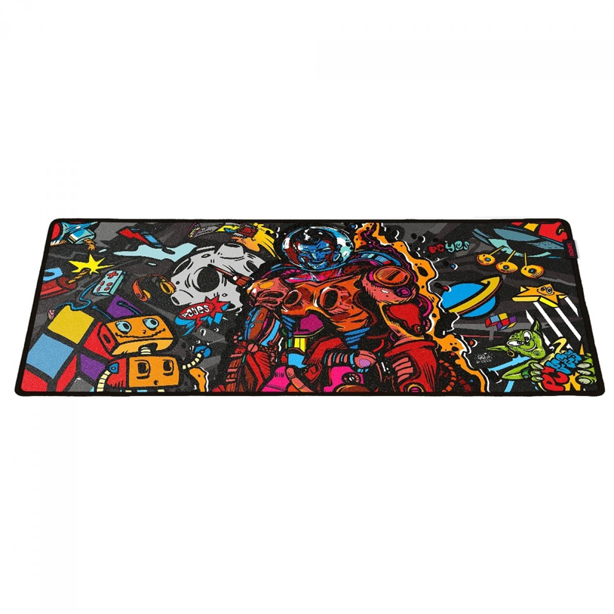 Mousepad Gamer PCYes Dr Kepler Extended, Extra Grande, 900x420mm, DRK90X42