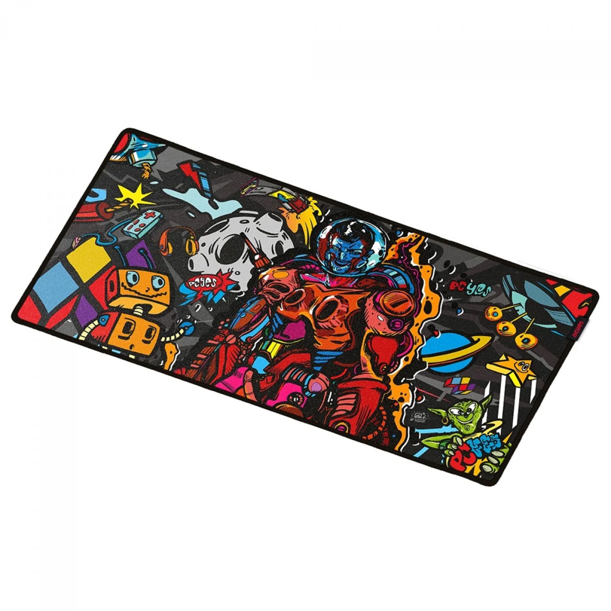 Mousepad Gamer PCYes Dr Kepler Extended, Extra Grande, 900x420mm, DRK90X42