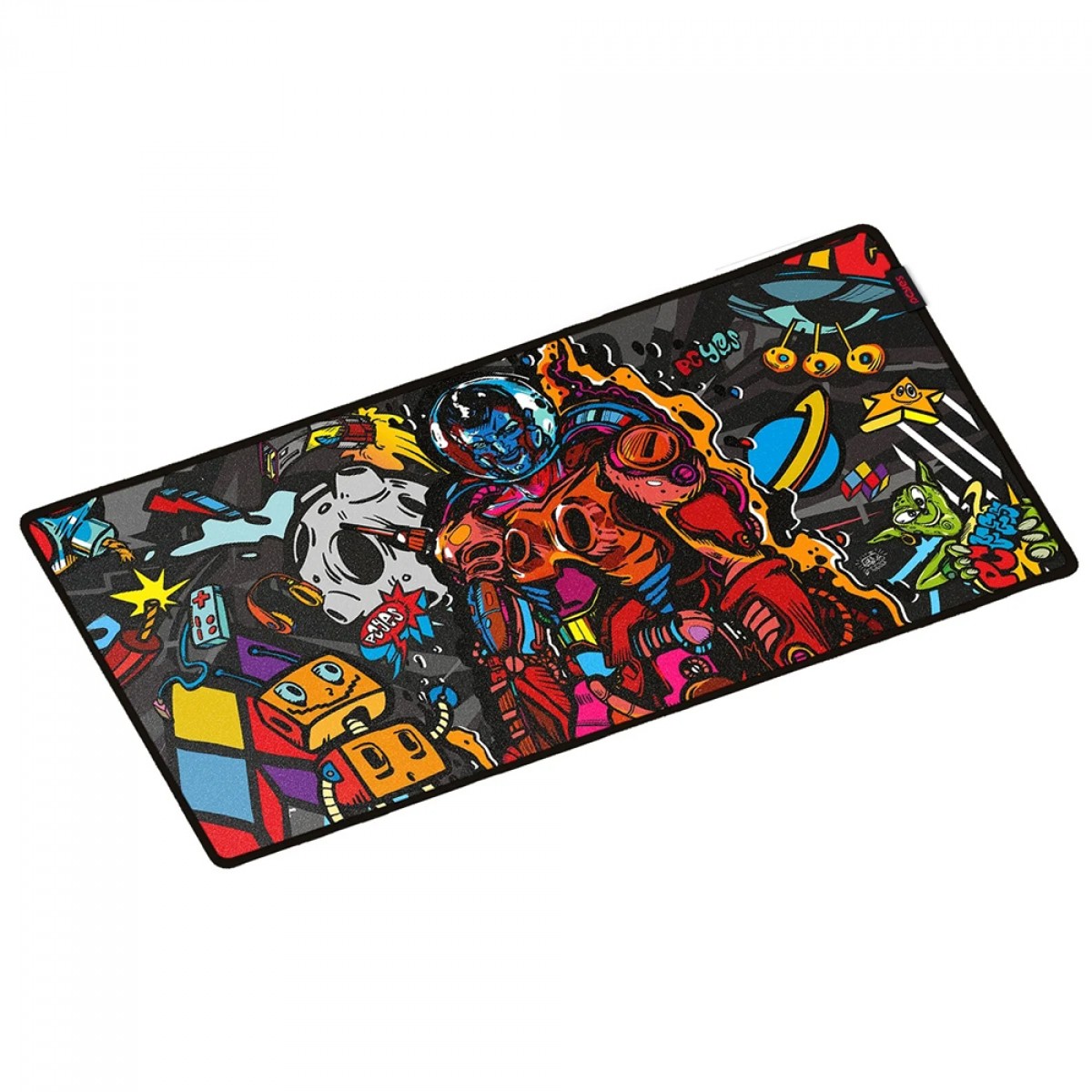 Mousepad Gamer PCYes Dr Kepler Extended, Extra Grande, 900x420mm, DRK90X42