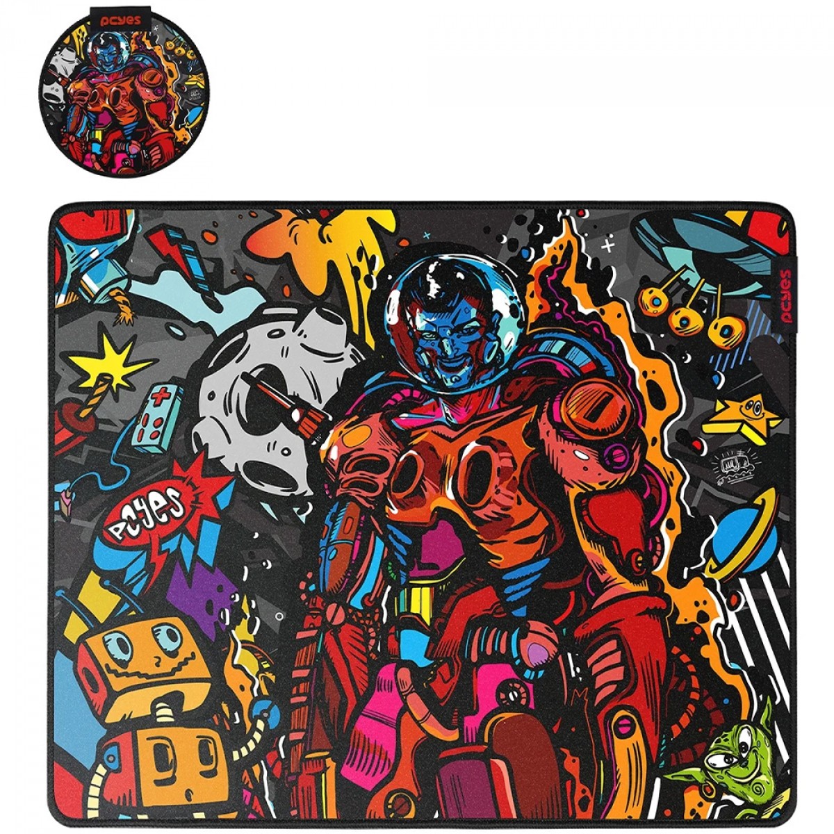 Mousepad Gamer PCYes Dr Kepler Medium, 500x400mm, DRK50X40