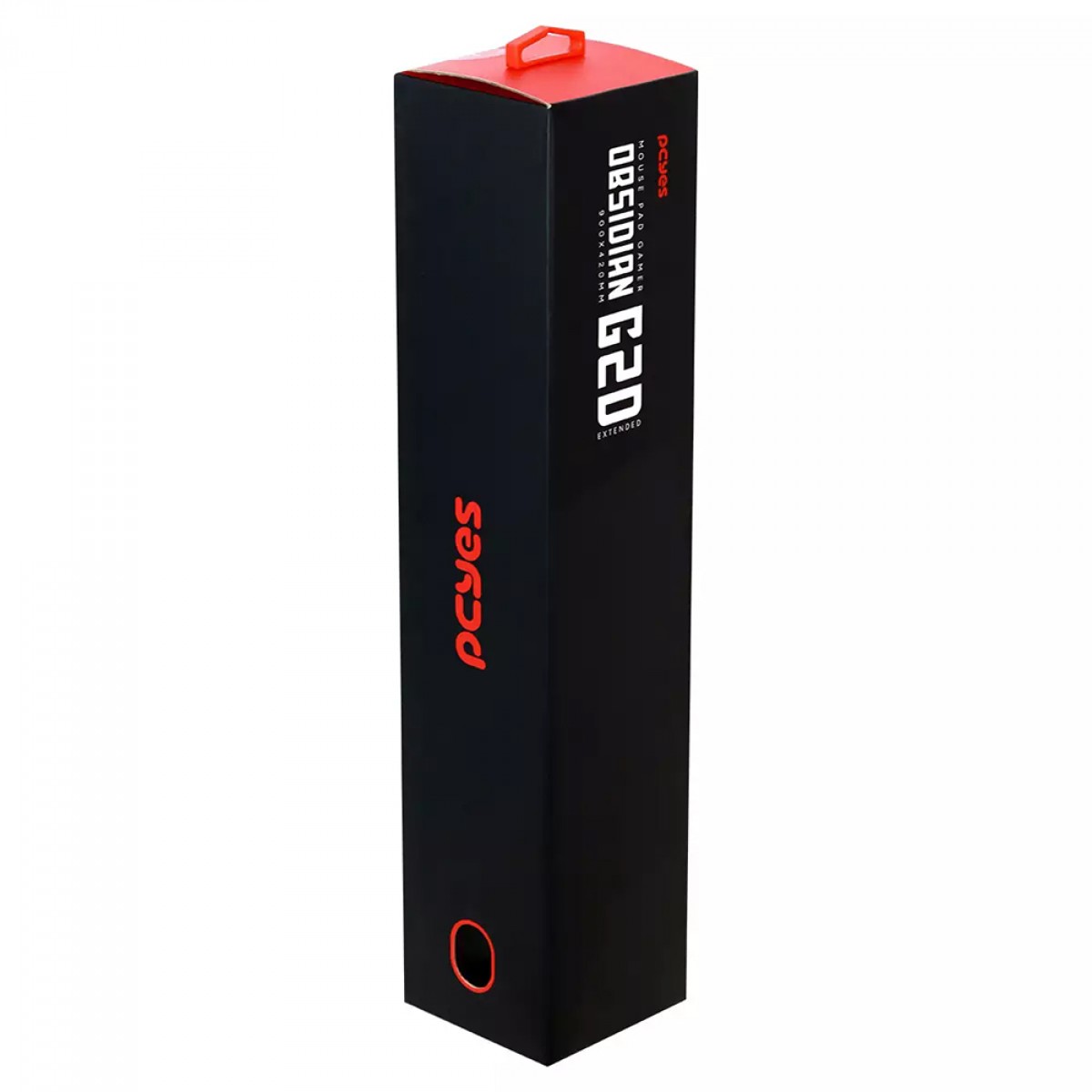 Mousepad Gamer PCYES Obsidian G2D Extended, 900X420mm, Tecido Com Infusão De Vidro, Preto, PEMPG2DEX