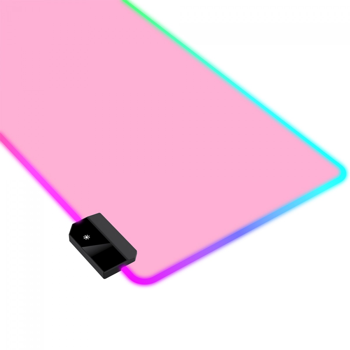 Mousepad Gamer Ryvel Pink RGB, Grande, 800x300mm, RY-MP-RGB-PK