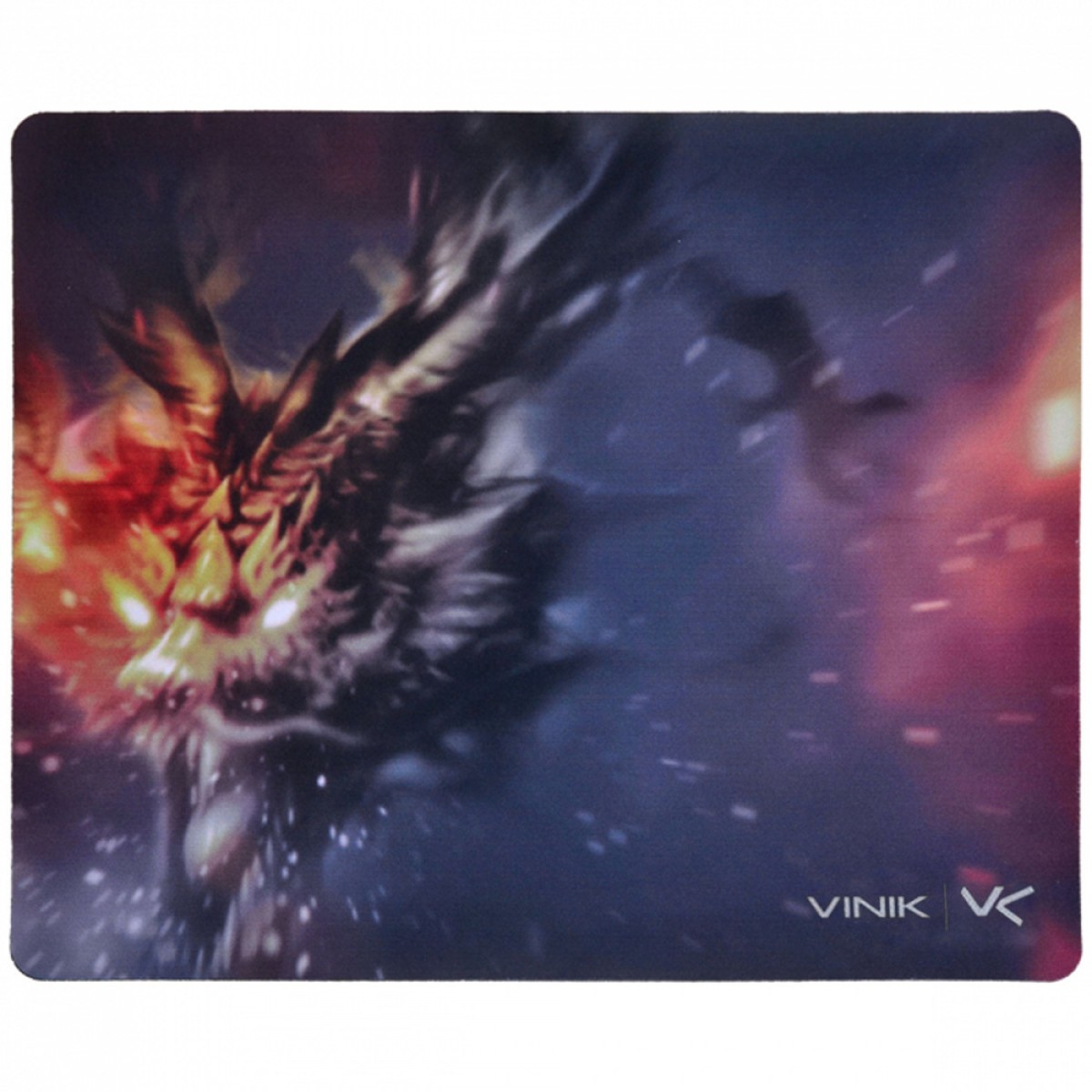 Mousepad Gamer Vinik Fire Dragon, Estampado, 320x270x2mm, 34682