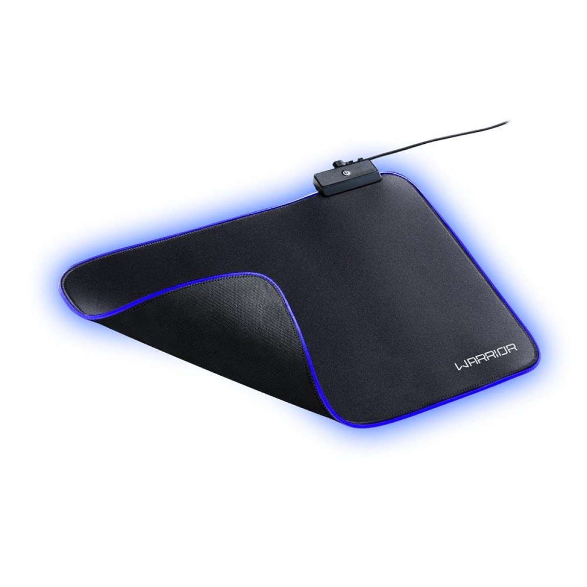 Mousepad Gamer Warrior Cronos, Flexível, RGB, 360x260mm, Black