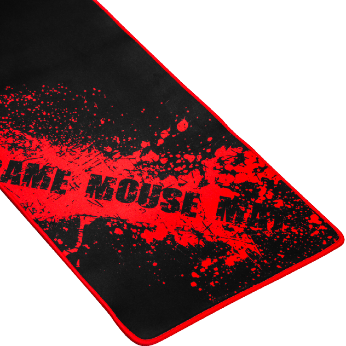 Mousepad Gamer XTRIKE-ME MP-201, Grande, Prova D'agua, Black/Red, MP201BK