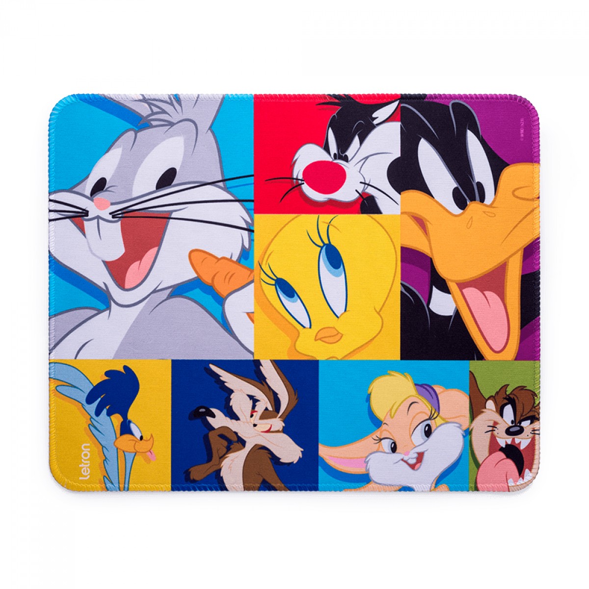 Mousepad Letron Looney Tunes, Estampado, 26x21cm