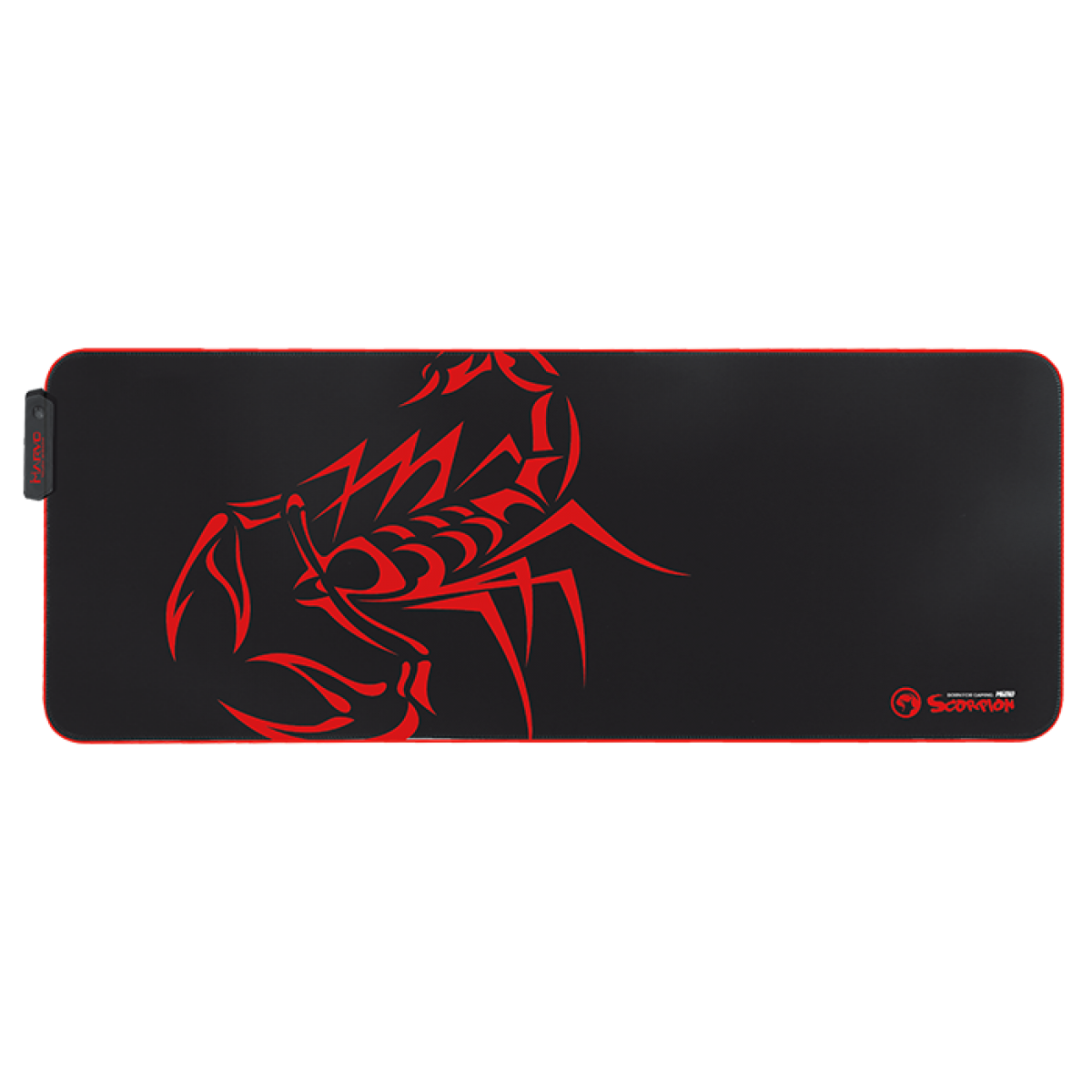 Mousepad Marvo Gamer Scorpion, Speed, Grande, RGB, MG010