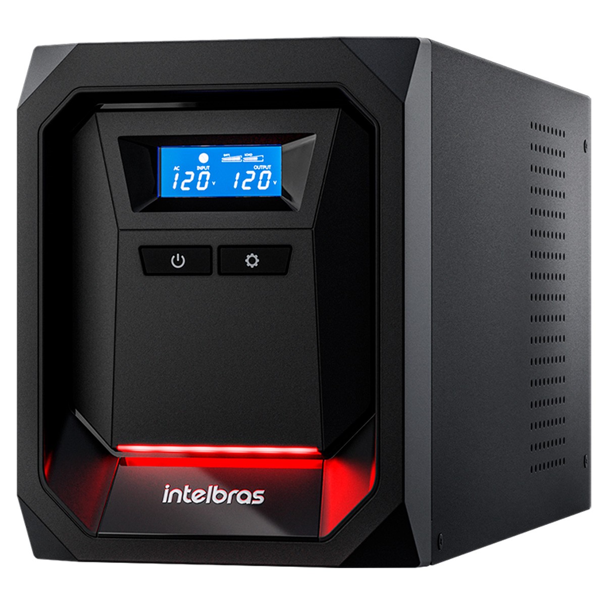 Nobreak Intelbras Gamer Ultimate, 1000VA, 700W, Saída 120V, Senoidal, Bivolt, Preto, 268098