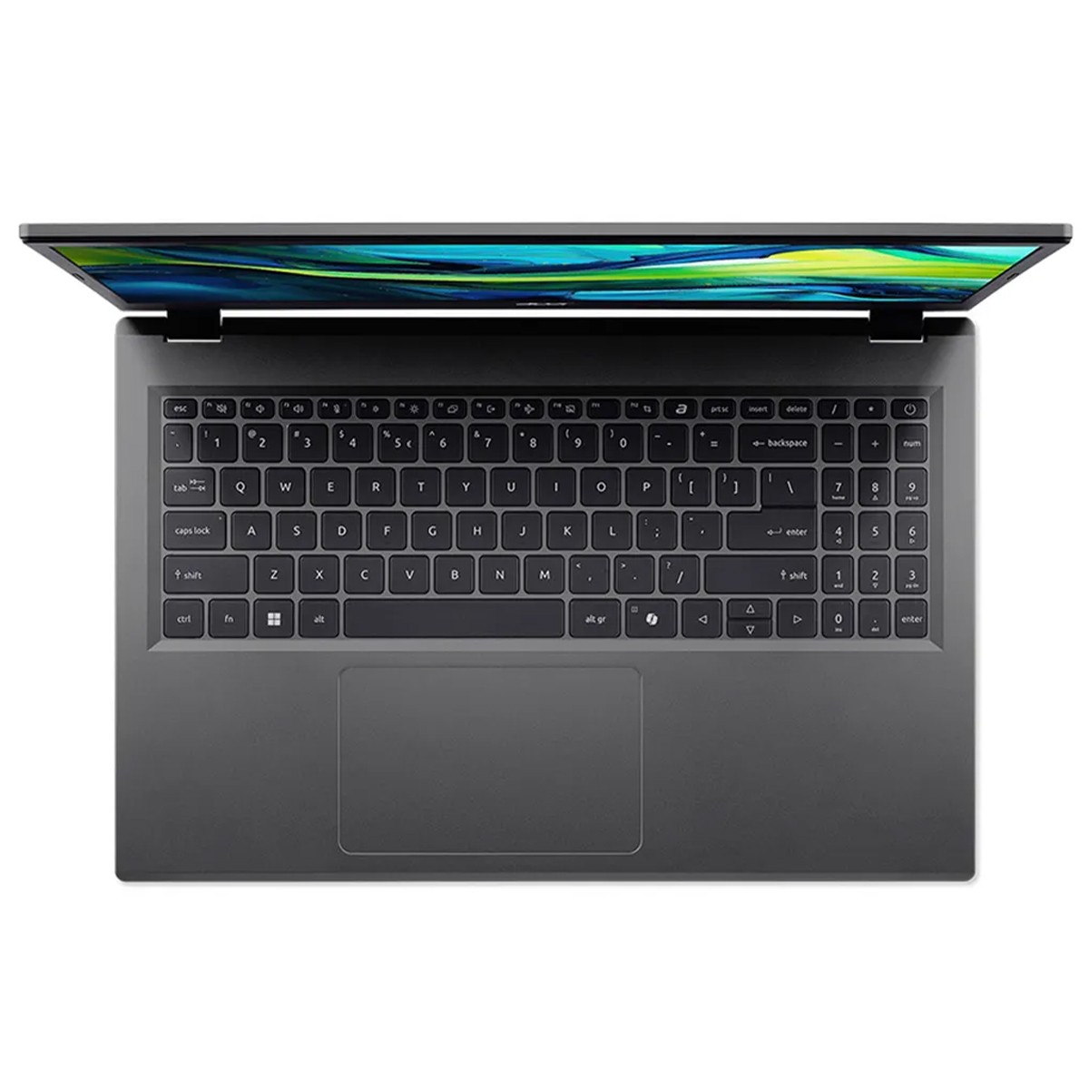 Notebook Acer Aspire Go 15 Intel Core i3-1215U / 8GB DDR5 / SSD 256GB NVMe / 15,3" WUXGA / Intel UHD Graphics / Linux / Cinza / NX.JH4AL.004 / R