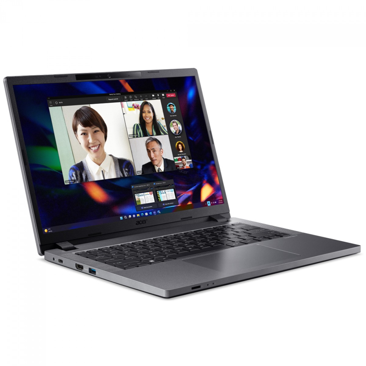 Notebook Acer TravelMate Intel Core i5-1335U / 16GB DDR4 / SSD 512GB / 14 Pol IPS Full HD / Intel® Iris® Xe Graphics / Windows 11 / TMP214-55-54ZZ