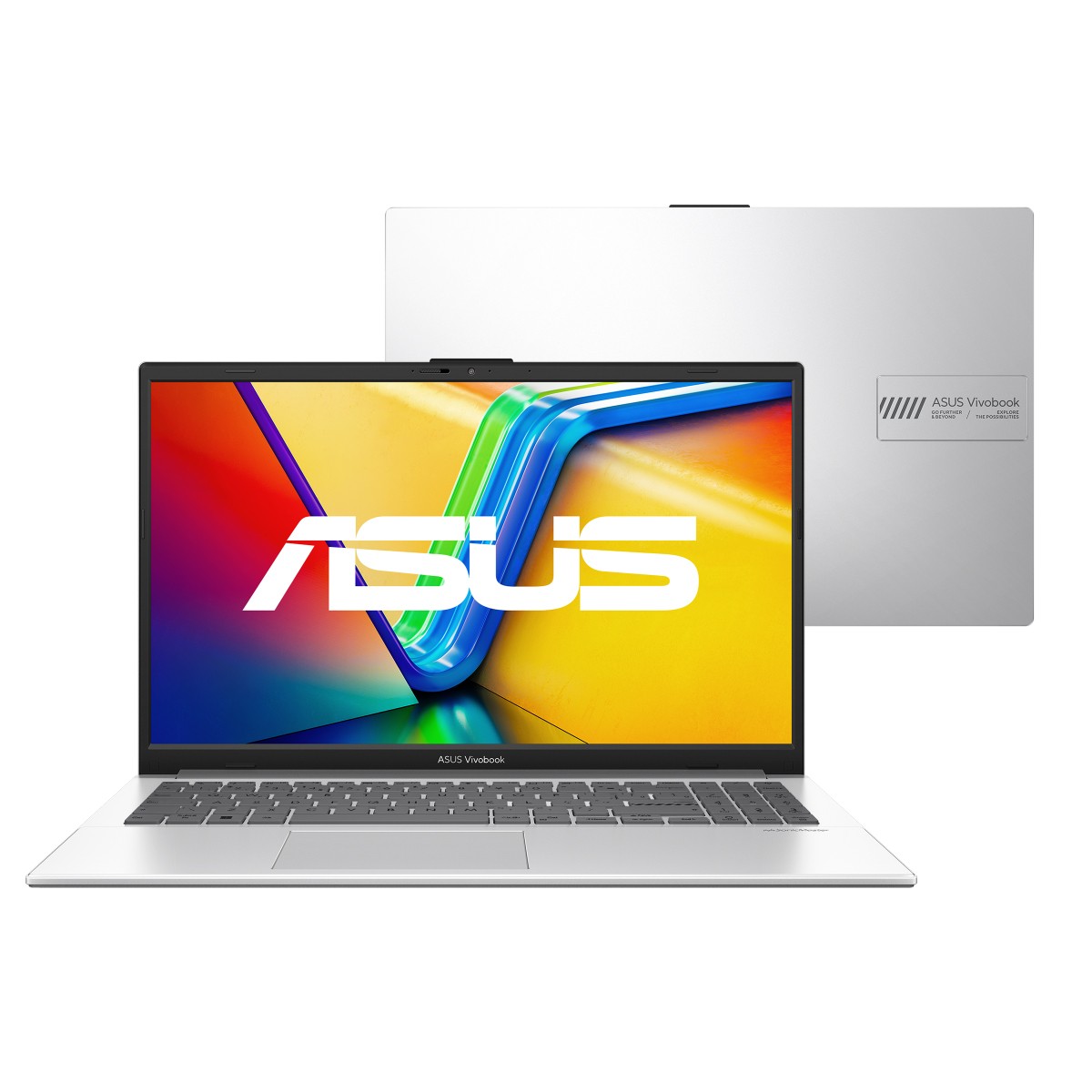 Notebook Asus Vivobook Go 15 Intel Core i3-N305 / 8GB / SSD 512GB / 15.6 Pol Full HD / Intel UHD Graphics / KeepOS / Cool Silver / 90NB0ZT1-M00PR0