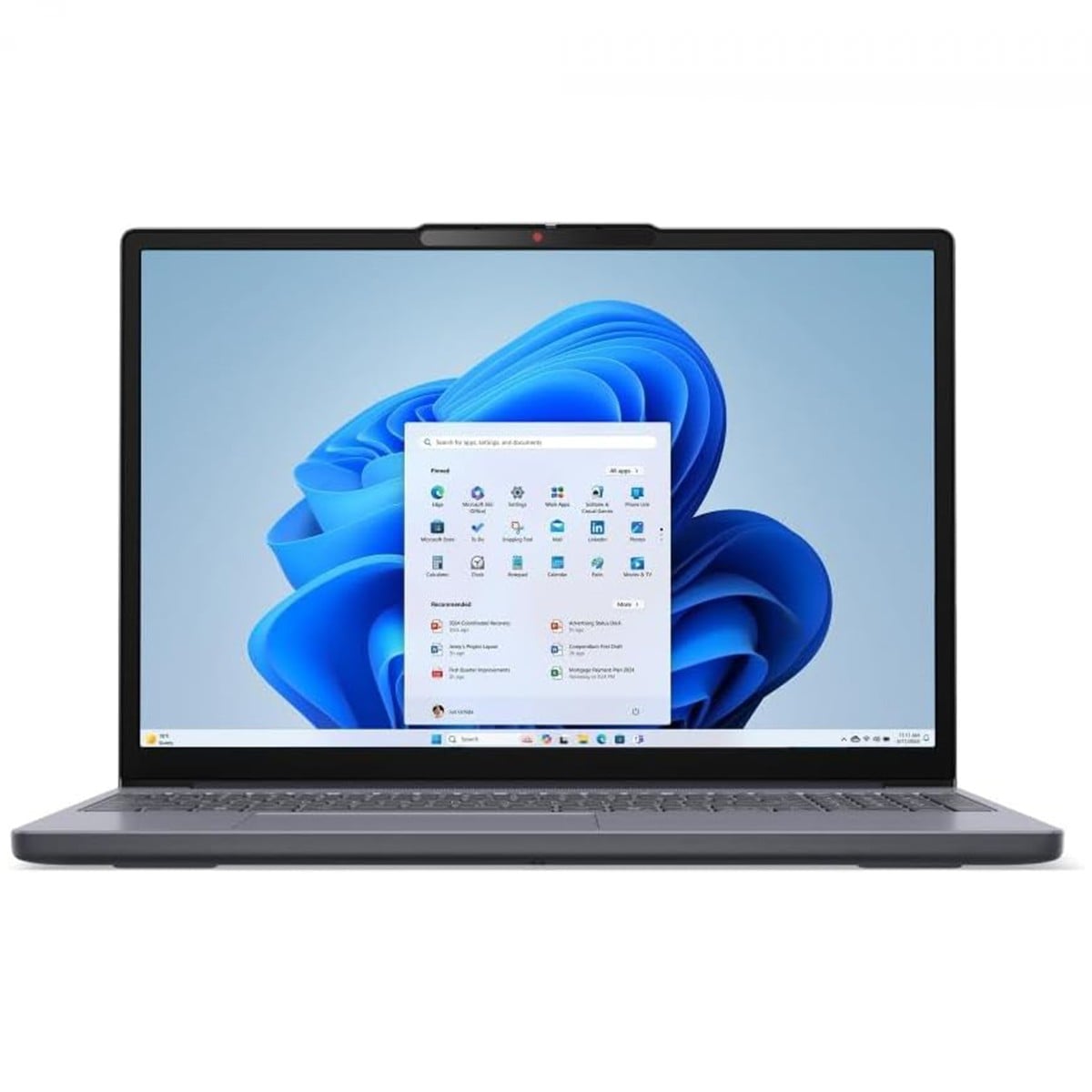 Notebook Lenovo IdeaPad 3i 15IRH10 Intel Core i7-13620H / 8GB DDR5 / SSD 512GB / 15.3 Pol WUXGA / Windows 11 Home / Cinza / 83NS0004BR