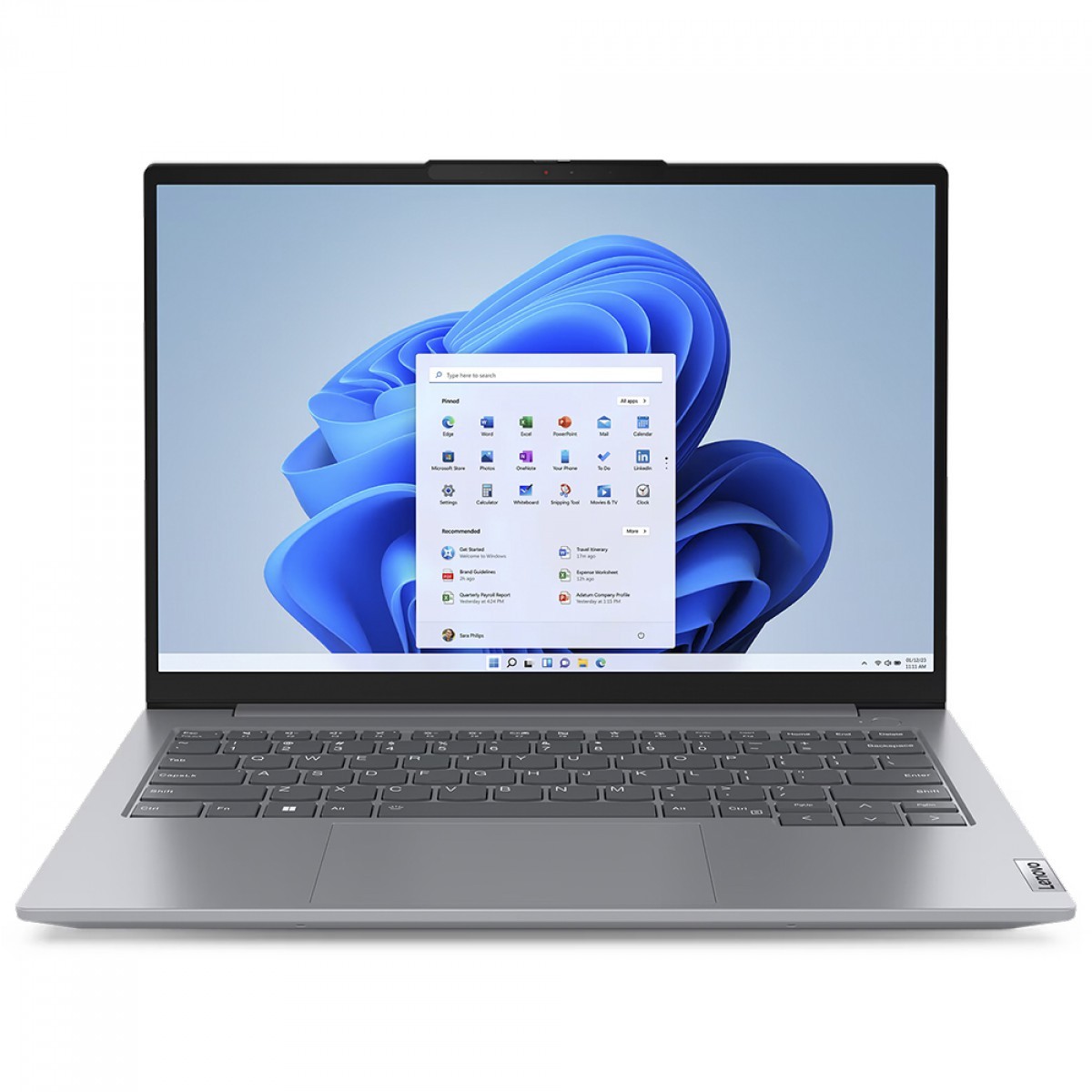 Notebook Lenovo ThinkBook 14 G6 Intel Core i5-13420H / 16GB DDR5 / SSD 256GB / 14 Pol IPS Full HD /  Intel UHD Graphics / Windows 11 / Cinza / 21NQ000ABR + Mochila de Brinde