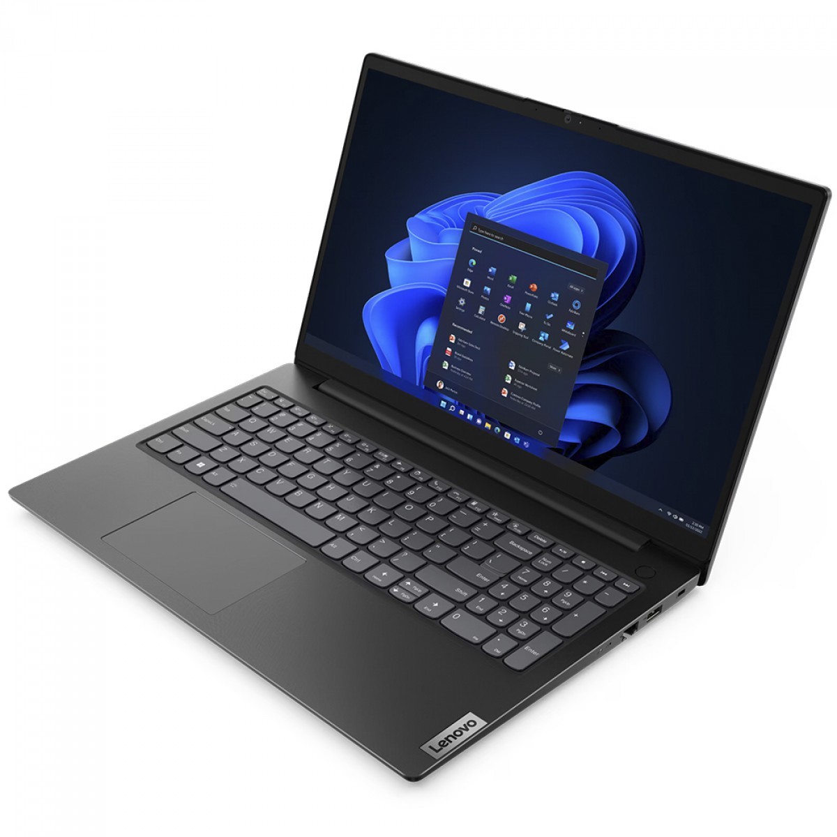 Notebook Lenovo V15 G4 AMD Ryzen 3-7320U / 8GB / SSD 256GB / 15.6 Pol Full HD / AMD Radeon 610M Graphics / Preto / 83UY000ABO