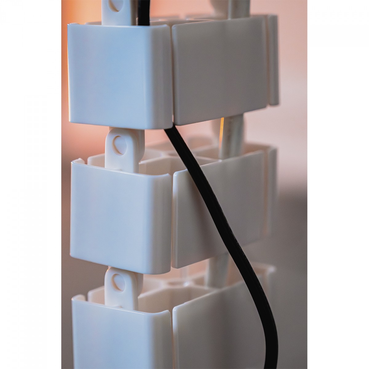 Organizador de Cabos Vertebra Elements Spine, Branco