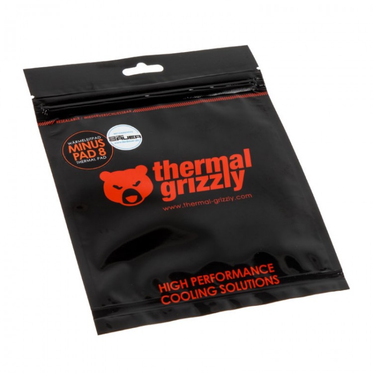 Pad Térmico Thermal Grizzly Minus Pad 8, 120 x 20 x 0,5 mm, TG-MP8-120-20-05-2R