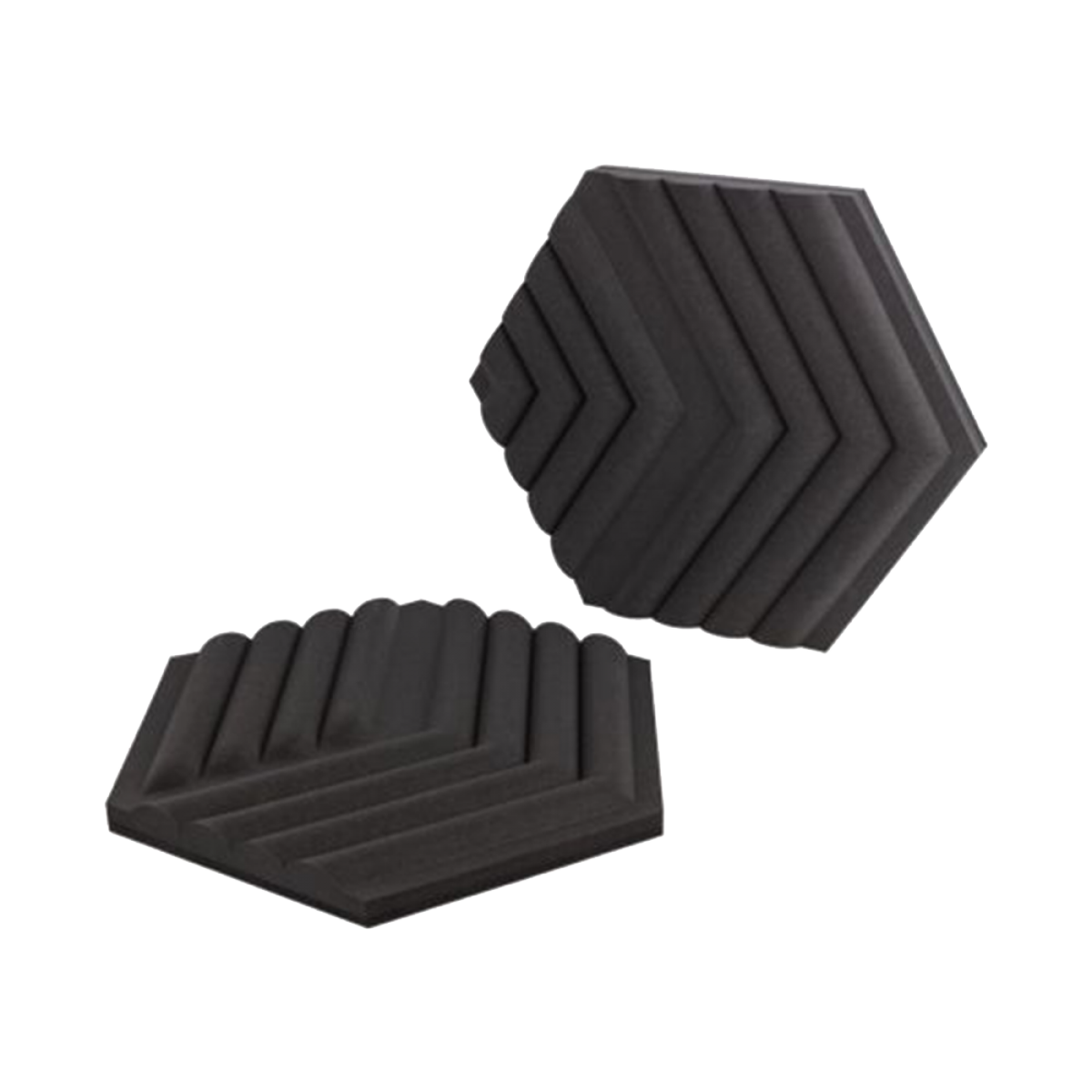 Painel acústico ondulado Elgato, Kit de extensão com 2 unidades, Black, 10AAK9901