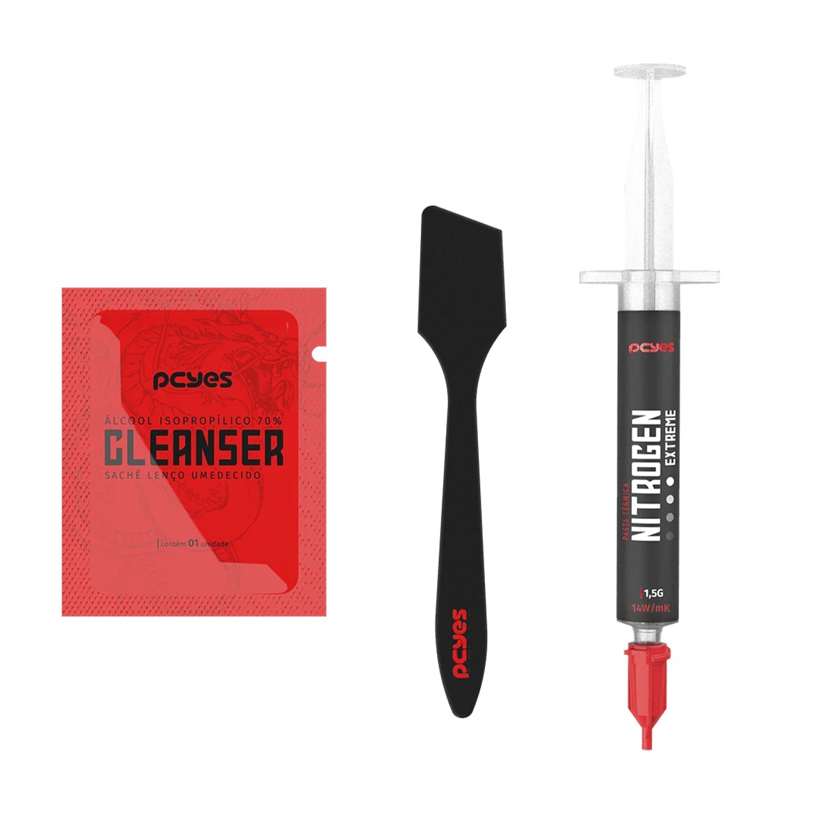 Pasta Térmica PCYES Nitrogen Extreme, 1,5G, 14,5W/MK, Ultra Performance, PCYNE1514