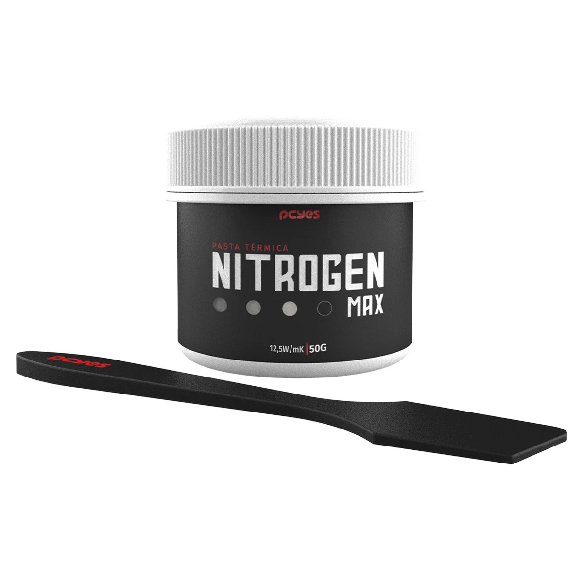 Pasta Térmica PCYES Nitrogen Max, 50G, 12,5W/MK, Alta Performance, PCYNM50125