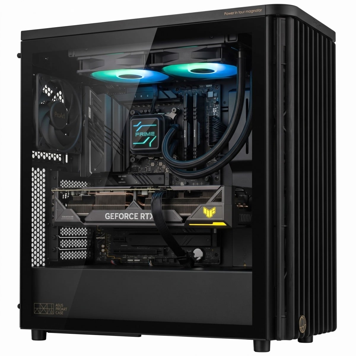 PC AGENT COMPUTER POWERED BY ASUS AMD Ryzen 9 9900X3D / NVIDIA GeForce RTX 5090 / 64GB DDR5 / SSD 1TB NVME