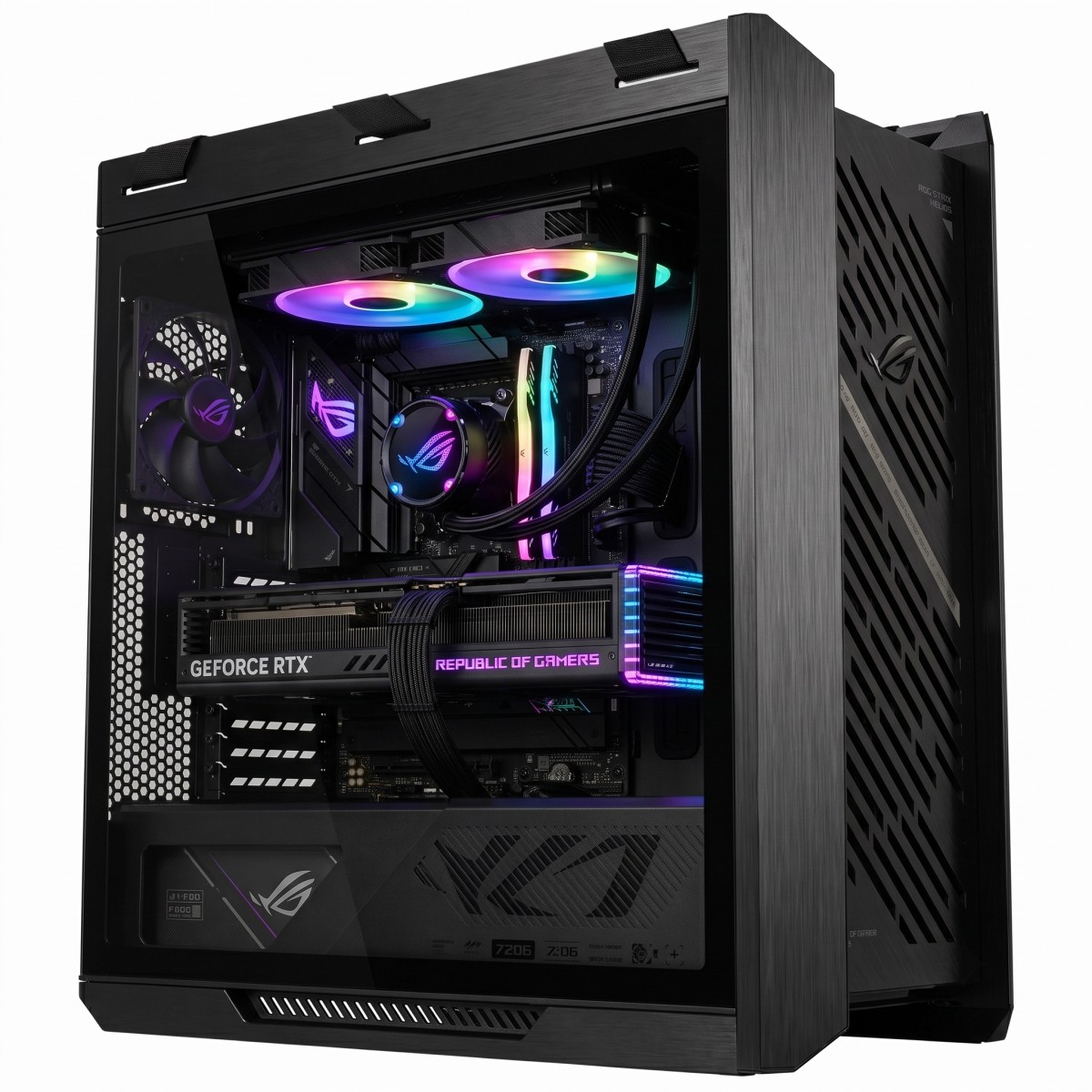 PC Gamer Asus ROG AMD Ryzen 7 9800X3D / NVIDIA GeForce RTX 5090 32GB / 32 GB DDR5 / SSD 1TB NVME