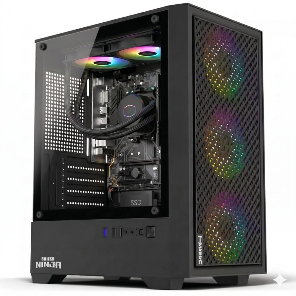 新品ケースゲーミングPC★GTX1080Ti/Ryzen 5/SSD512GB② PC Gamer Breeze Ryzen 5 5600GT 16GB SSD 512GB | Terabyte