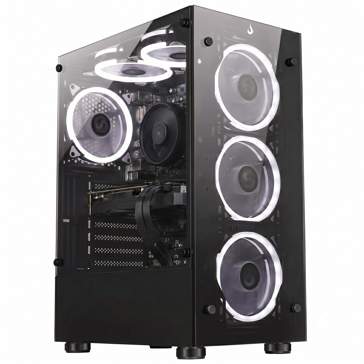 PC GAMER CAPTAIN AMD Ryzen 5 5500 / AMD Radeon RX 5600 6GB / 16GB (2x8) DDR4 / SSD 480GB