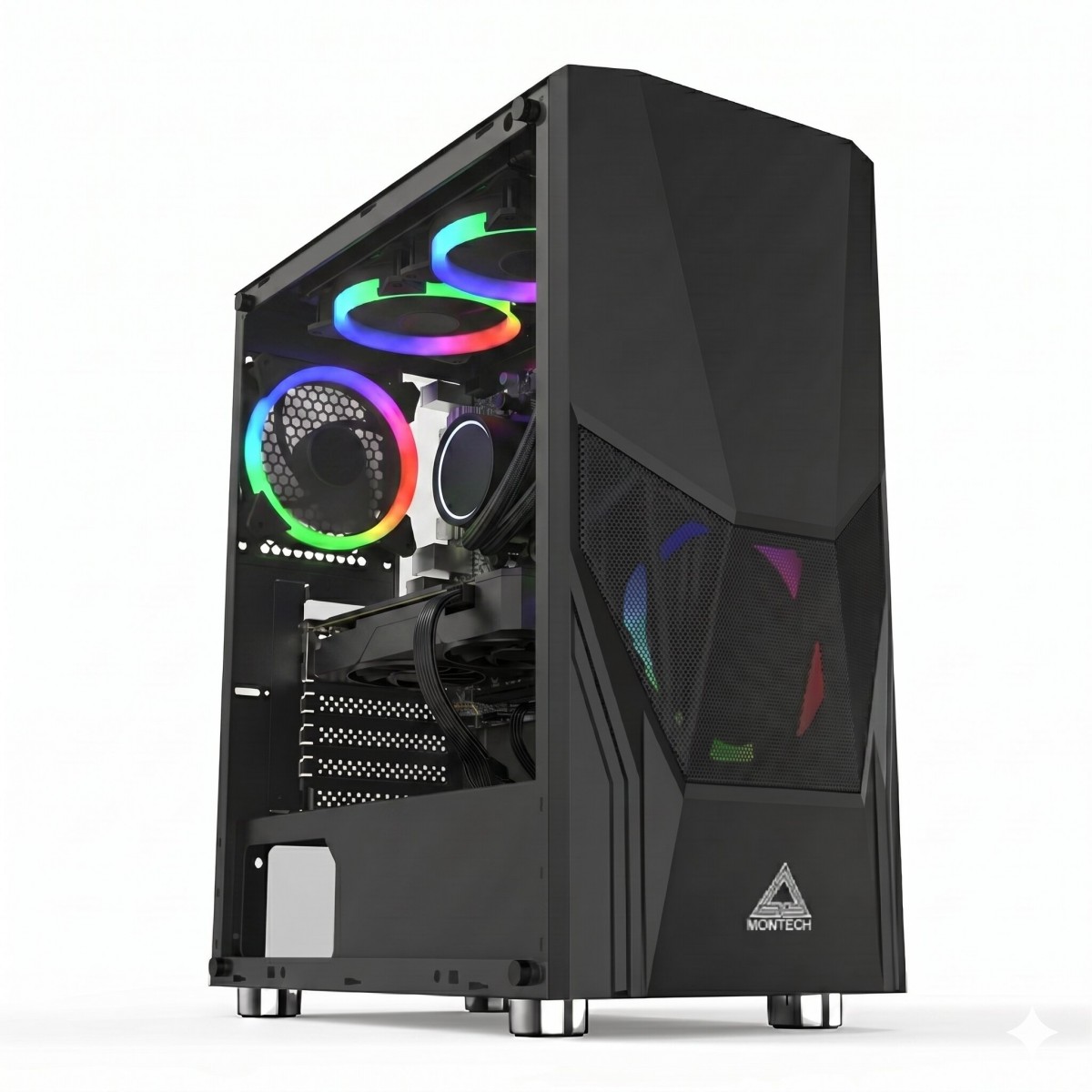 PC GAMER CAPTAIN AMD Ryzen 5 5500X3D / AMD Radeon RX 6600 / 16GB DDR4 / SSD 256GB NVME